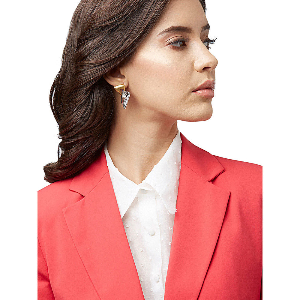 Shaze Multi-Color Encrusted Earrings