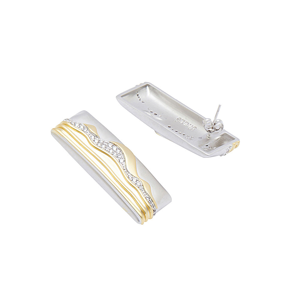 Shaze Multi-Color Wavemaker Earrings