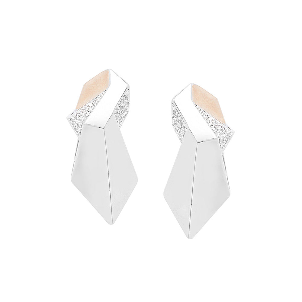 Shaze Silver Urbane Earrings