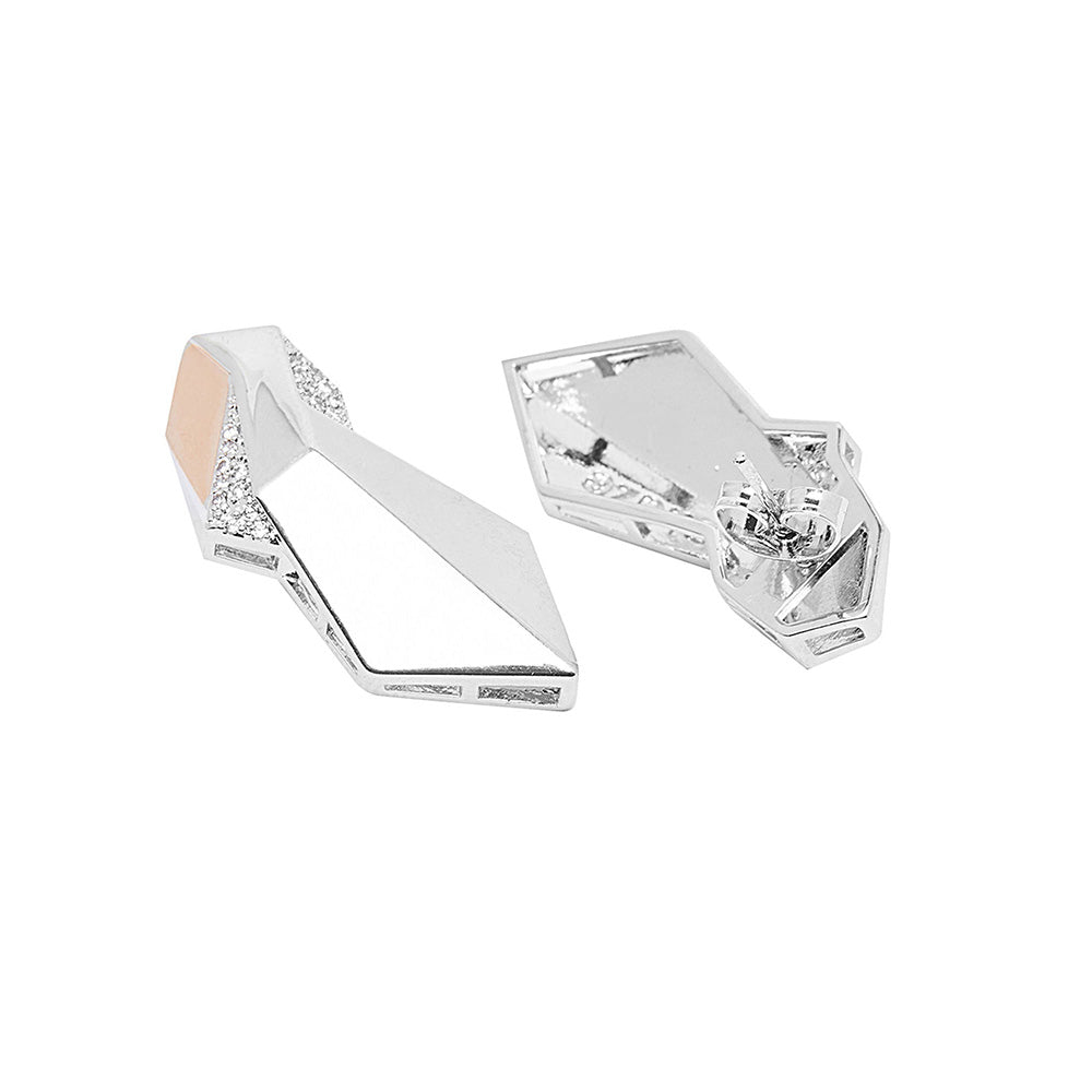 Shaze Silver Urbane Earrings