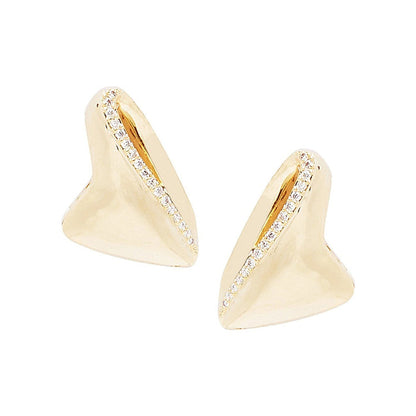 Shaze Diamond Line Earring For Women