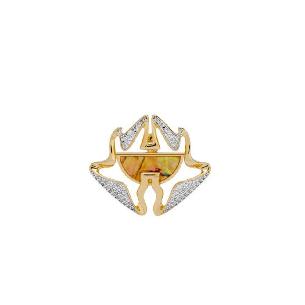Shaze Symmetrical Shield Earrings For Women