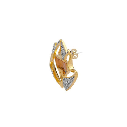 Shaze Symmetrical Shield Earrings For Women