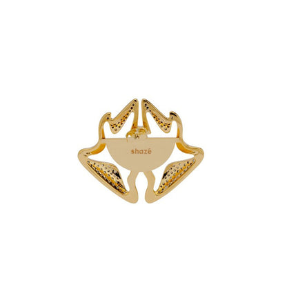 Shaze Symmetrical Shield Earrings For Women