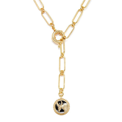 Zariin Gold Soul of the Bull Taurus Zodiac Necklace