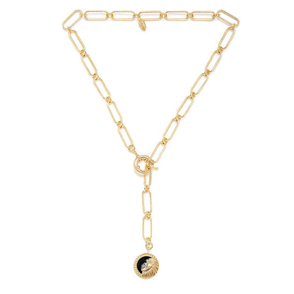 Zariin Gold Soul of the Lion Leo Zodiac Necklace