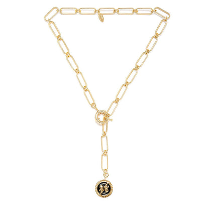 Zariin Gold Soul of the Fish Pisces Zodiac Necklace