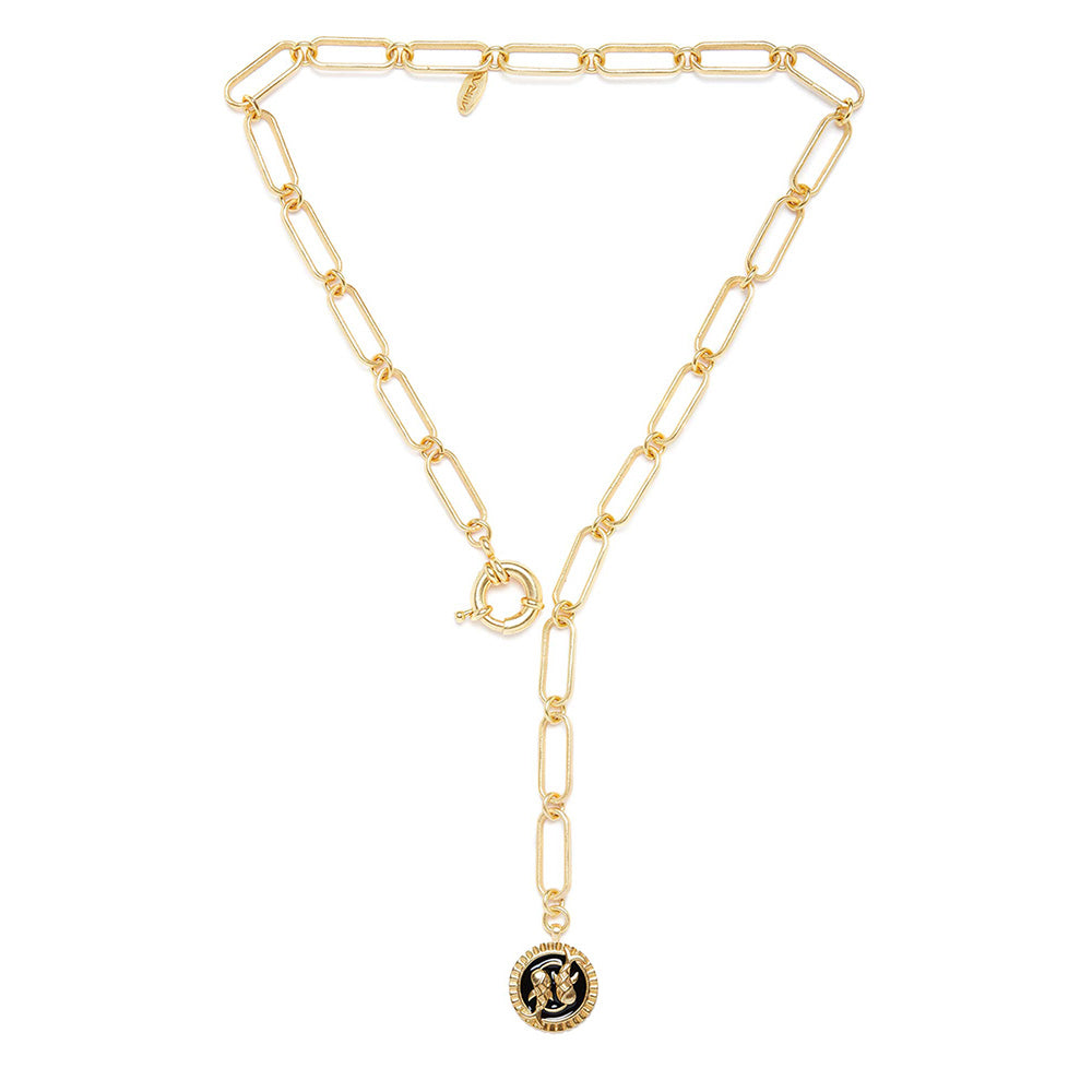 Zariin Gold Soul of the Fish Pisces Zodiac Necklace