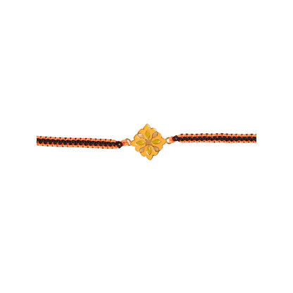 ZARIIN Pink & Yellow Floral Bhai Bhabhi Gift Box