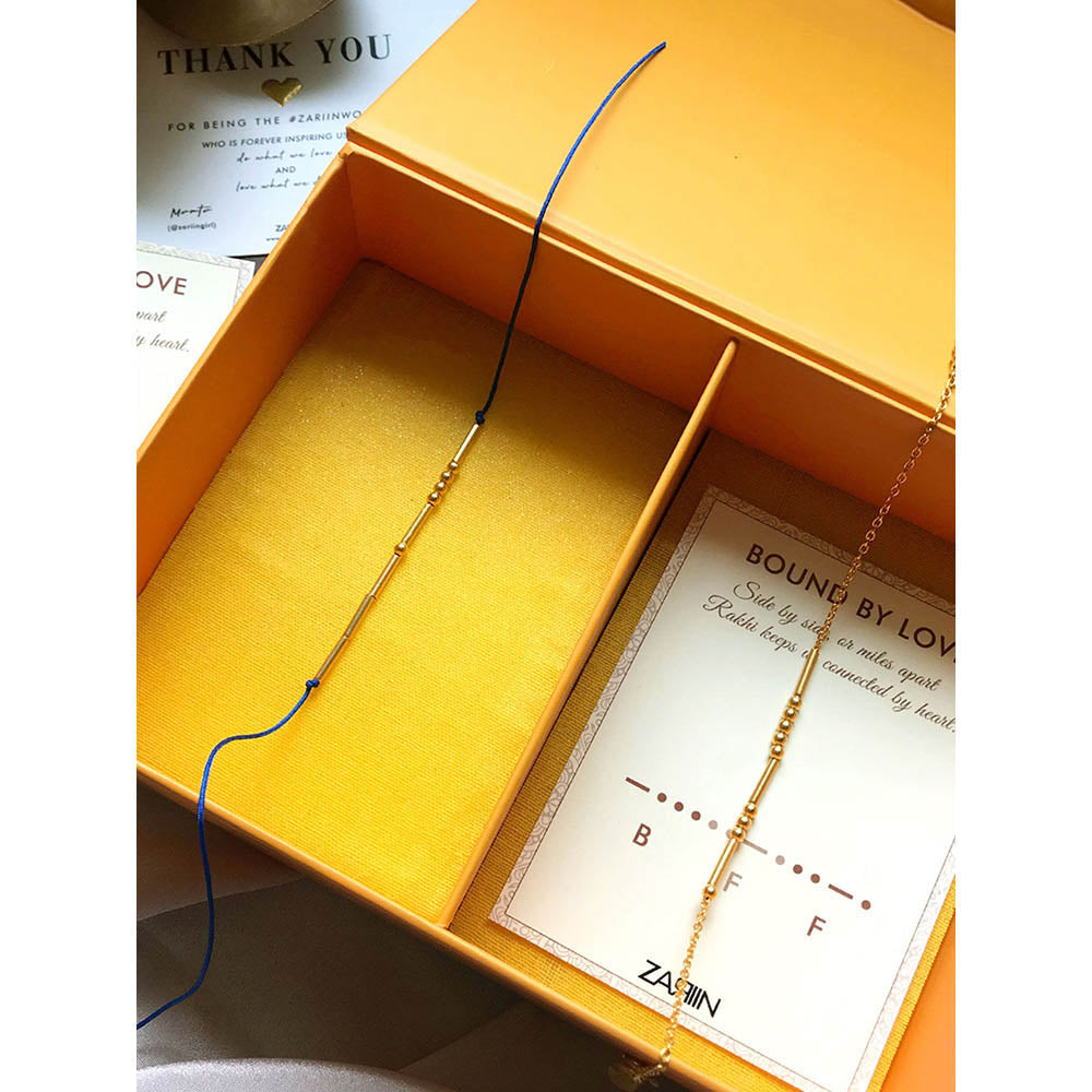 ZARIIN Bro & BFF Blue Gift Box