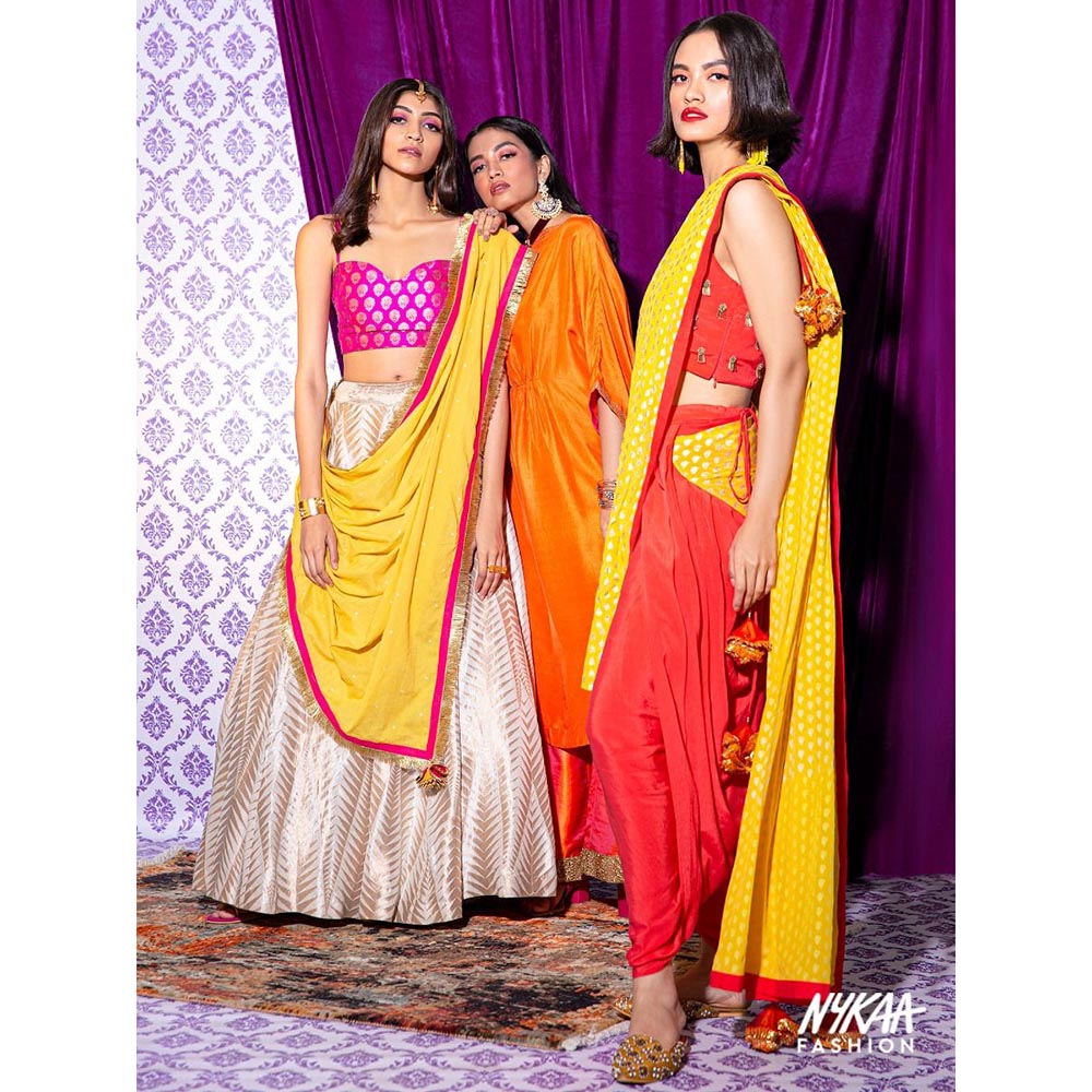 Suhani Pittie Gold Plated Conical Earrings With Bird