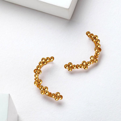 Suhani Pittie Enticing Gold Plated Pods Ear Cuff