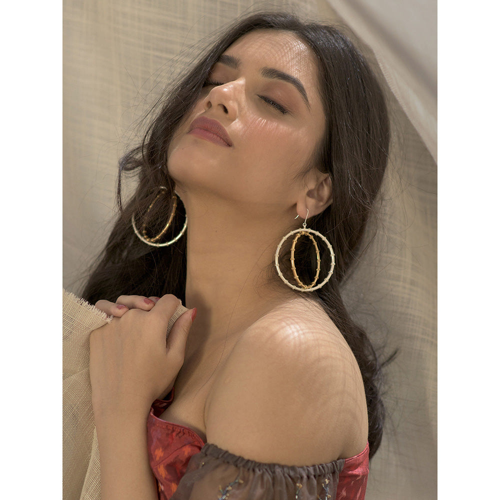 Suhani Pittie Multi-Color 22k Gold Plated Earrings