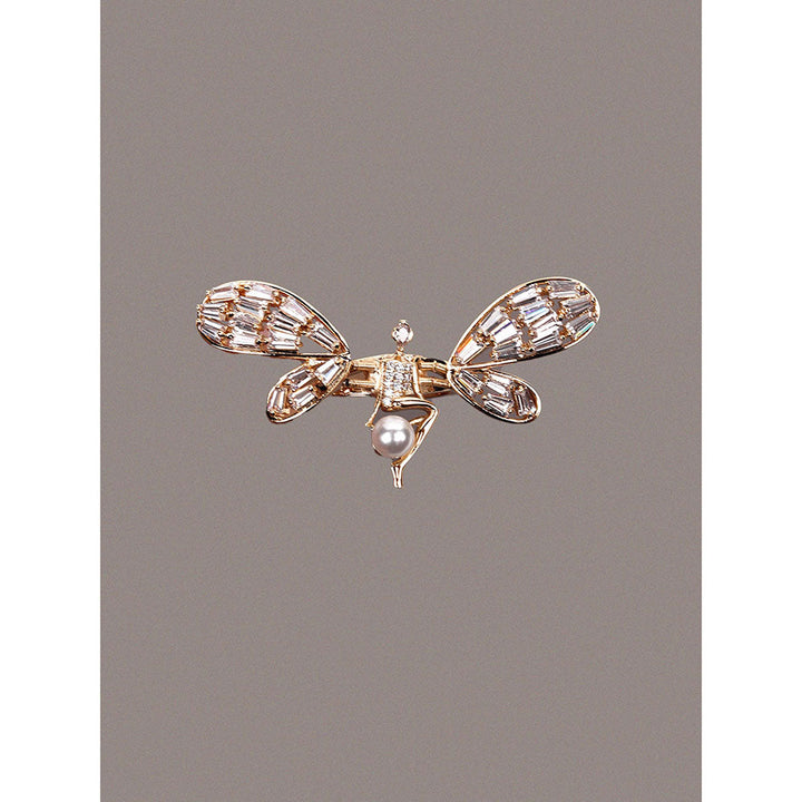 Odette Butterfly Shaped Gold Tone Finger Ring