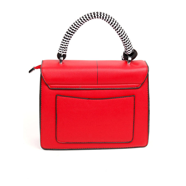 Odette Solid Sporty Red Trendy Sling Bag