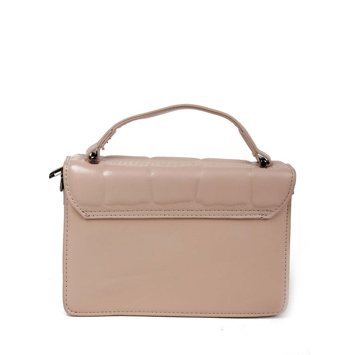 Odette Creamy Beige Colour Sling Bag For Women