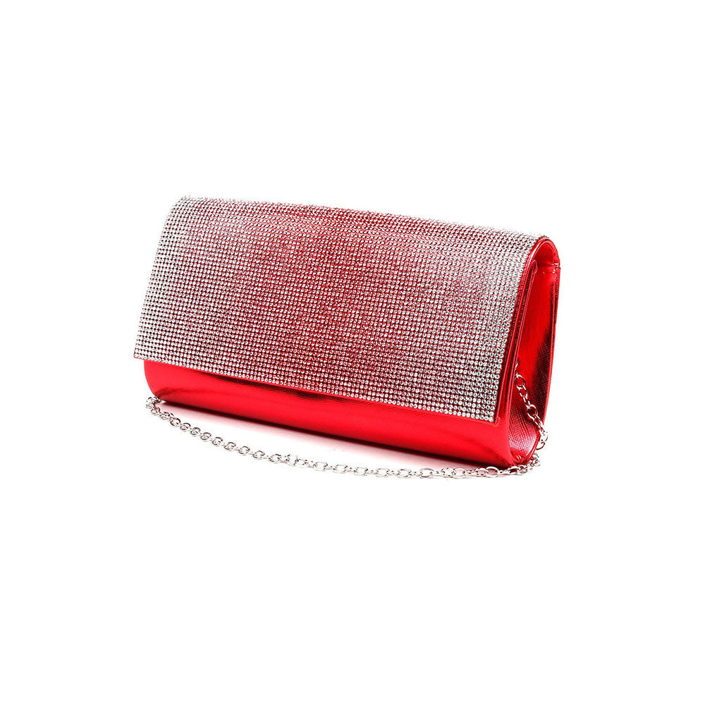 Odette Red Solid Sling And Cross Bag