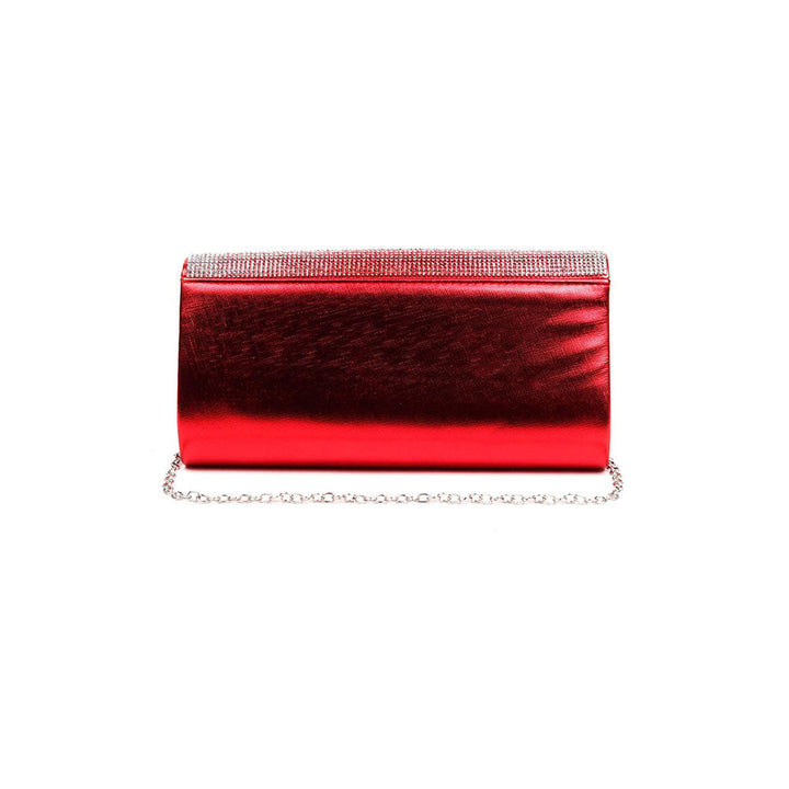 Odette Red Solid Sling And Cross Bag