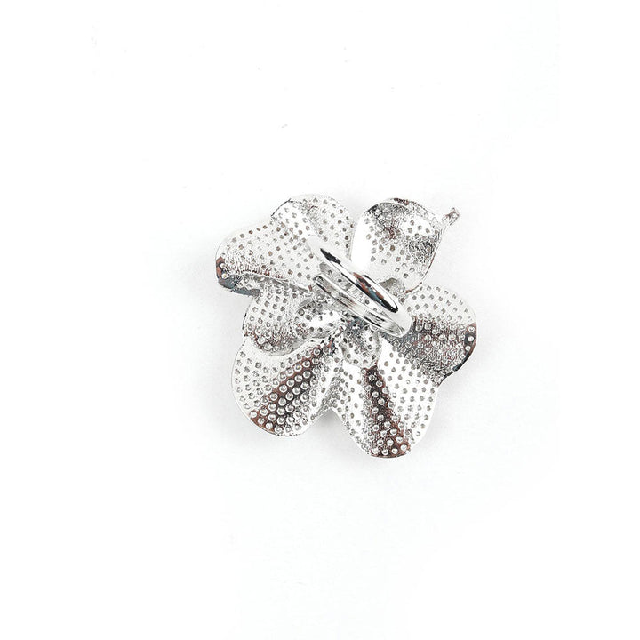 Odette Brilliant Crystal Floral Statement Ring