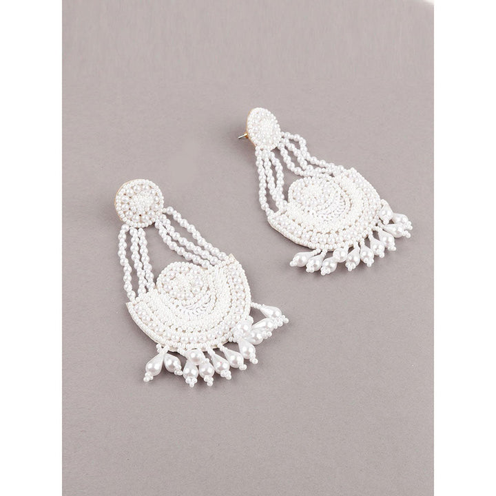 Odette Necklace shape Pearl earring