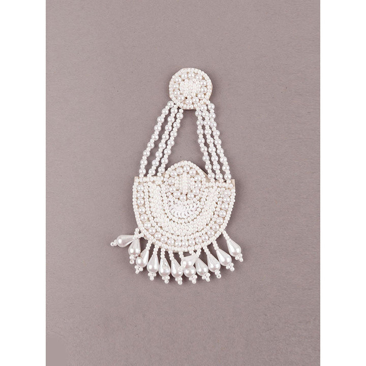 Odette Necklace shape Pearl earring