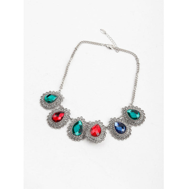 Odette Vintage Multi-Coloured Necklace