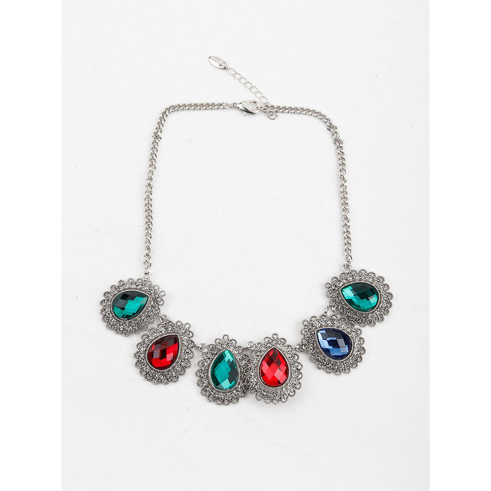 Odette Vintage Multi-Coloured Necklace