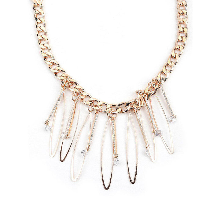 Odette Chunky Gold Charm Necklace