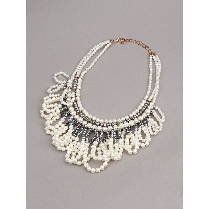 Odette White Pearls with Multiple Layers Necklace