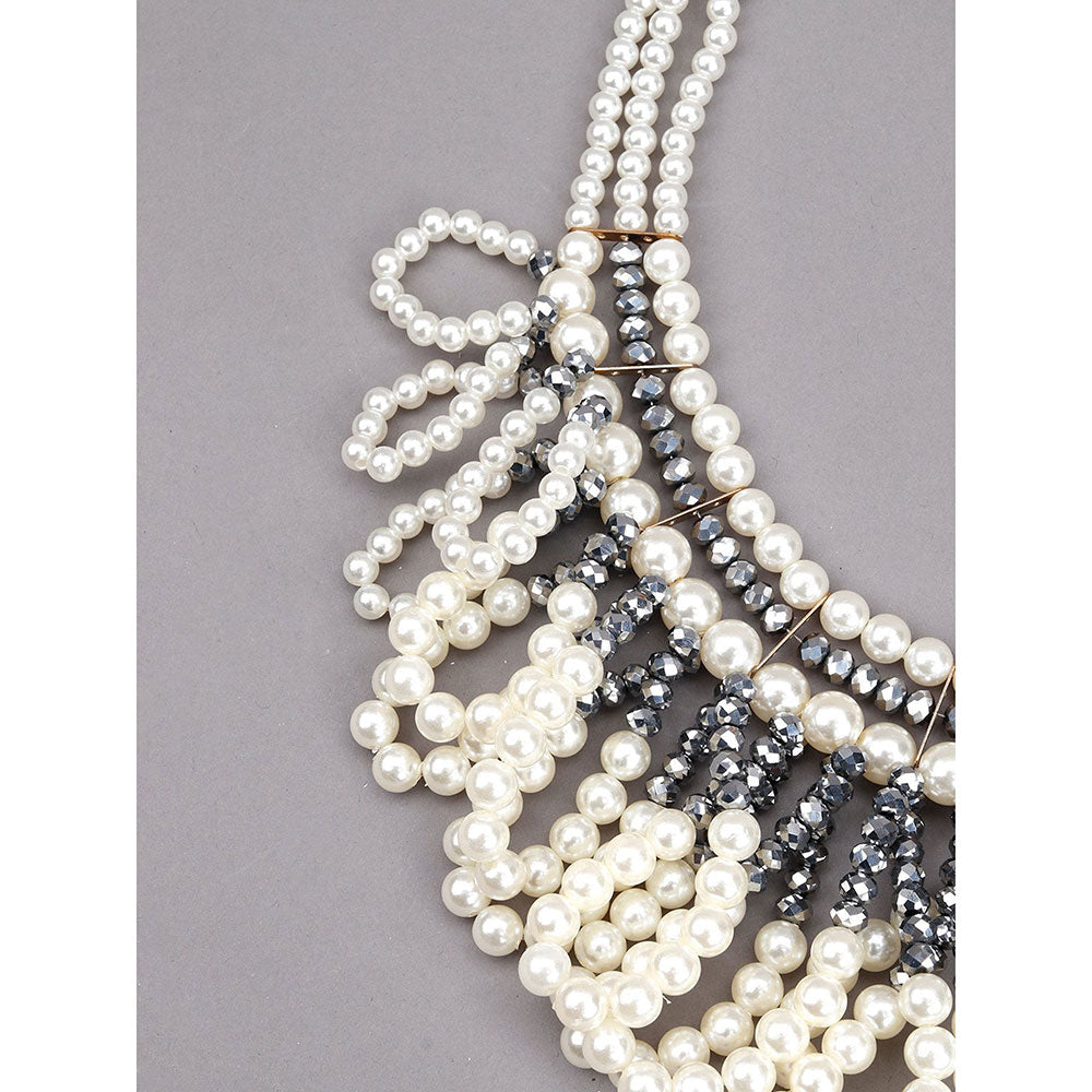 Odette White Pearls with Multiple Layers Necklace