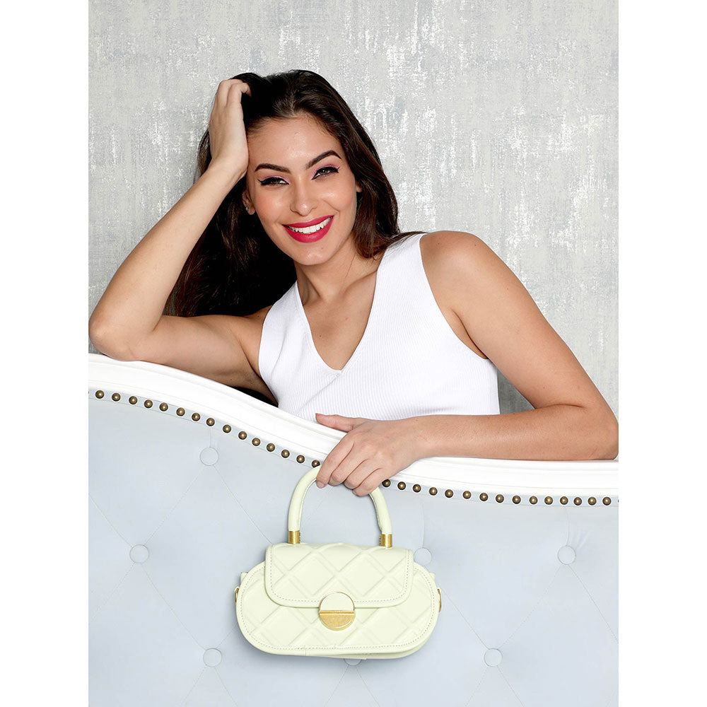 Odette The Very Smart Green Clutch Bag