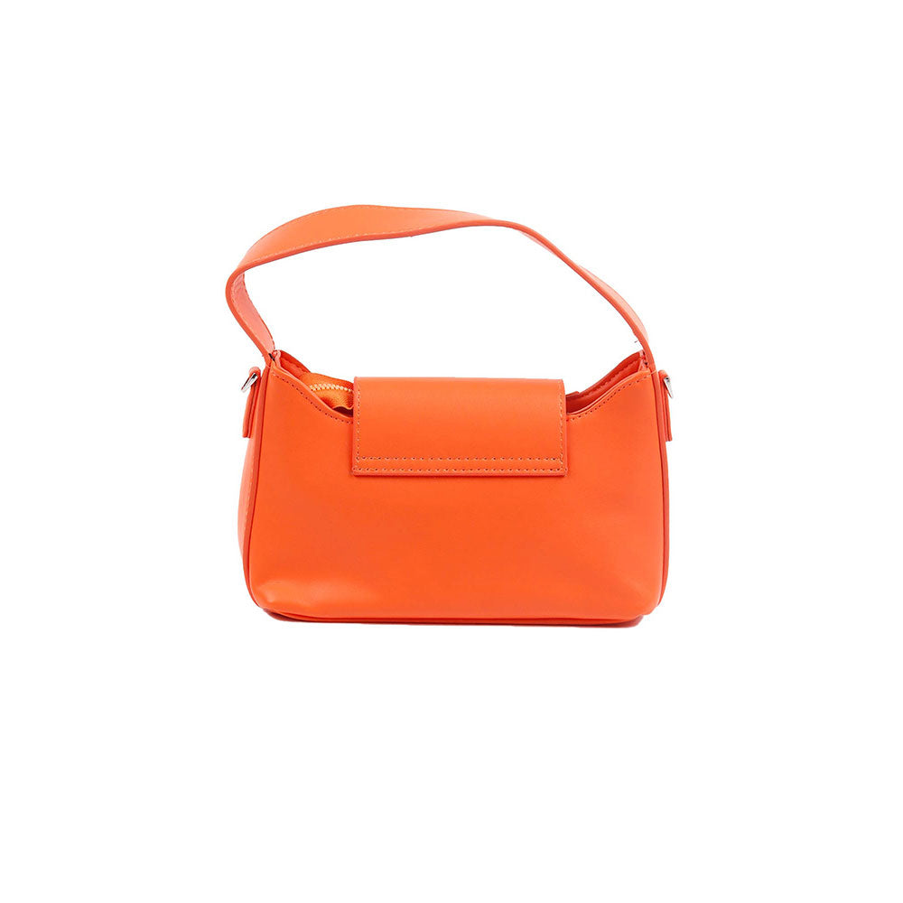 Odette The Very Stylish Pop Out Orange Clutch Bag