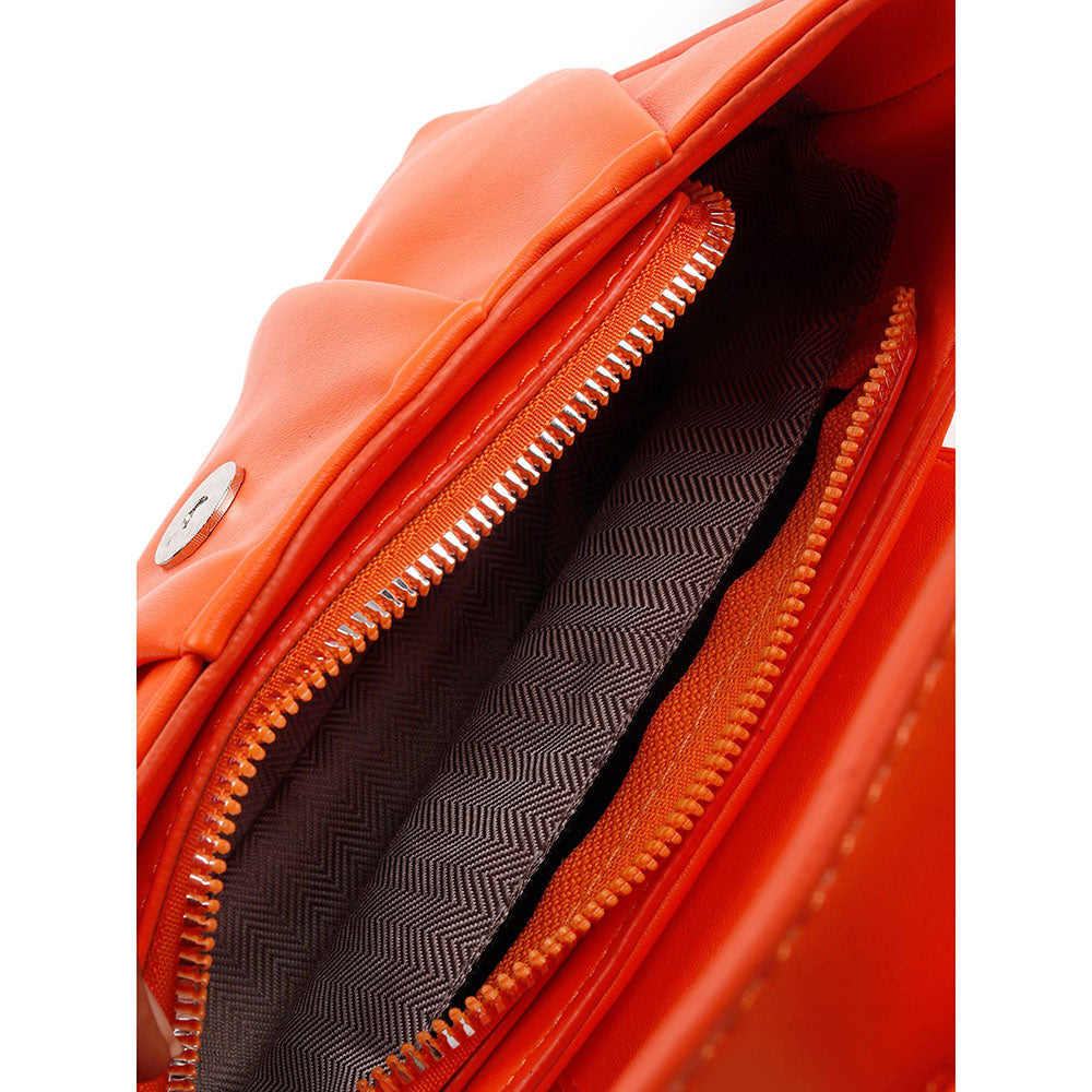 Odette The Very Stylish Pop Out Orange Clutch Bag