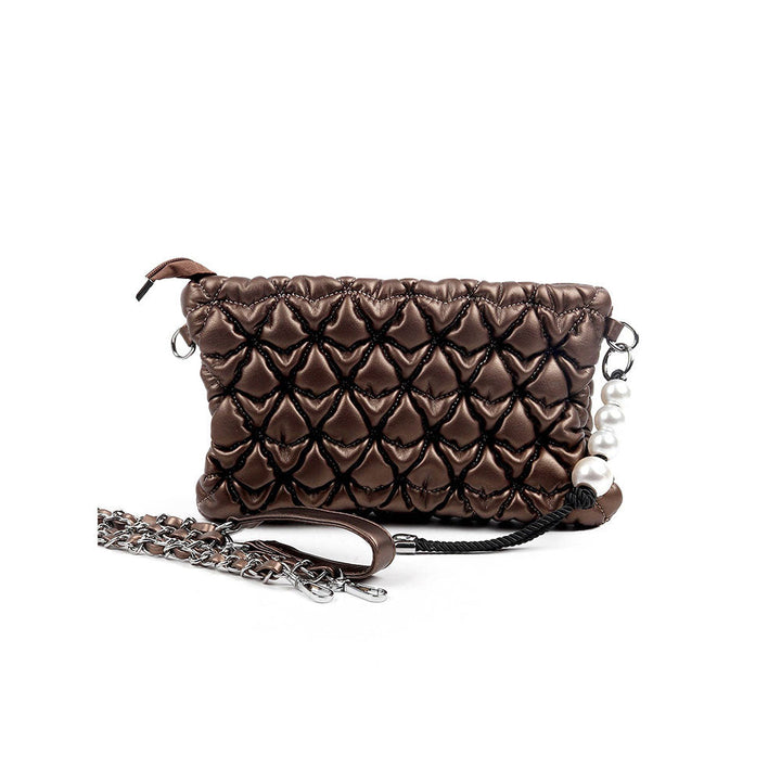 Odette The Very Stylish Chocolate Brown Clutch Bag