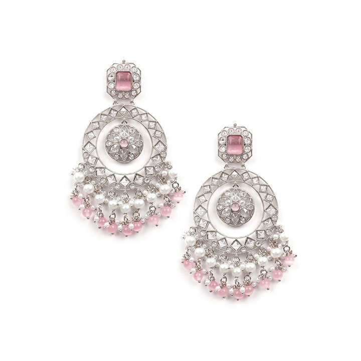 Odette White and Pink Wonder of an Earring