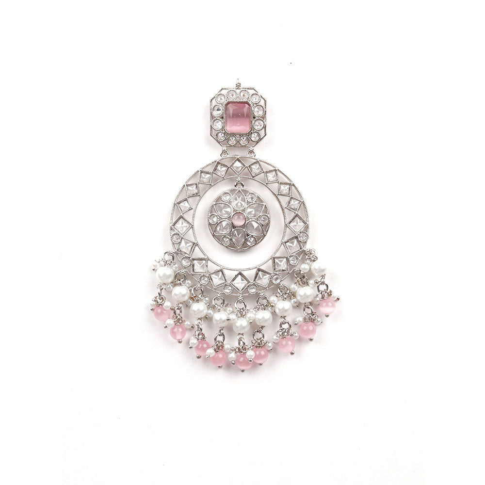 Odette White and Pink Wonder of an Earring