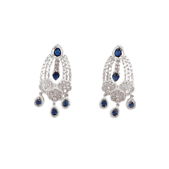 Odette Sparkling Diamond Studded Earrings