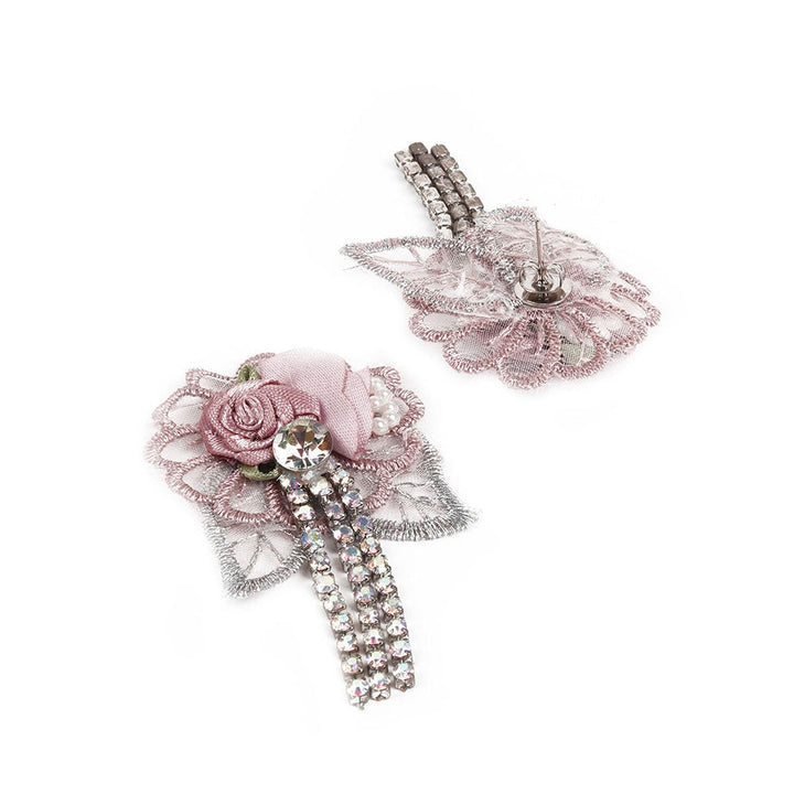 Odette Stunning Floral Lace Earrings