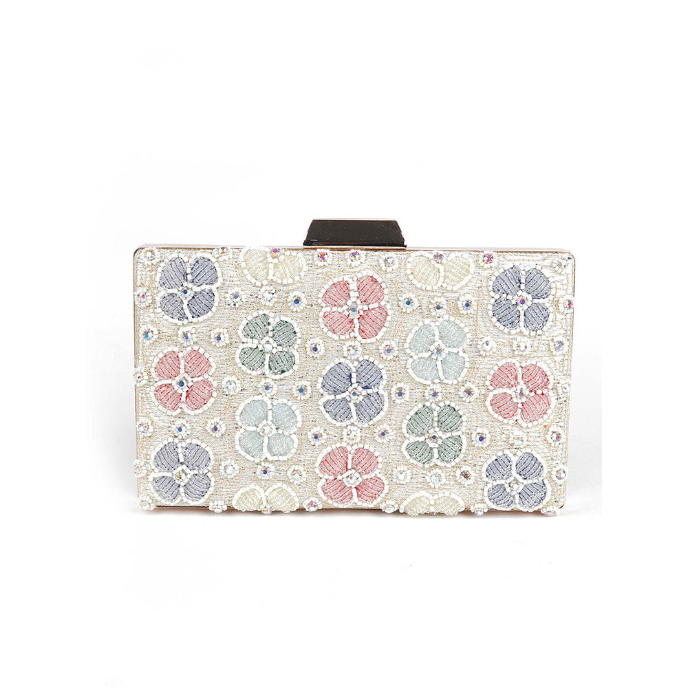 Odette Awe-Inspiring Multicolor Clutch Bag