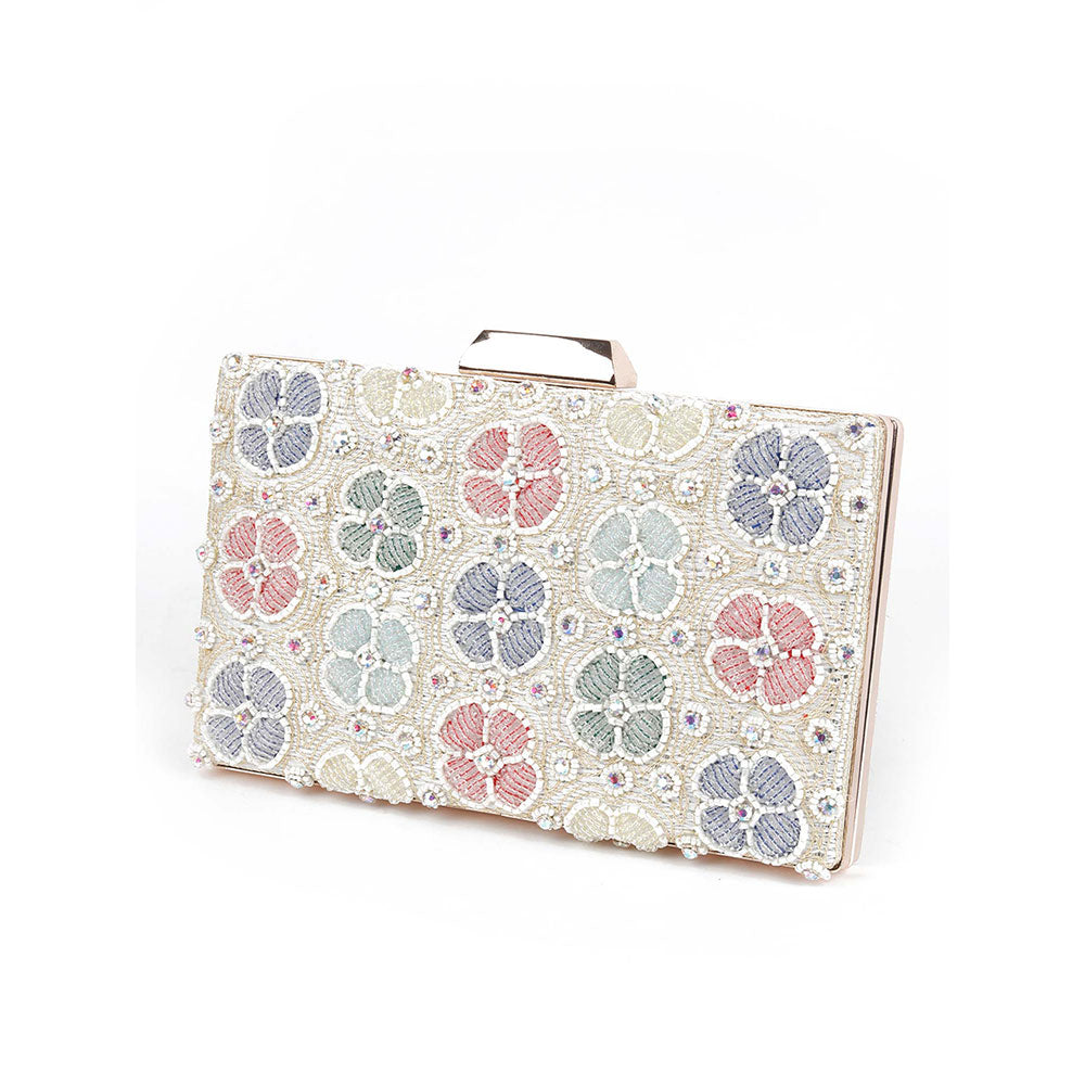 Odette Awe-Inspiring Multicolor Clutch Bag