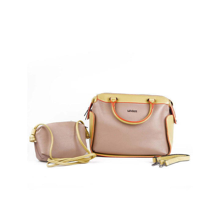 Odette The Very Smart Yellow Colored Handbag