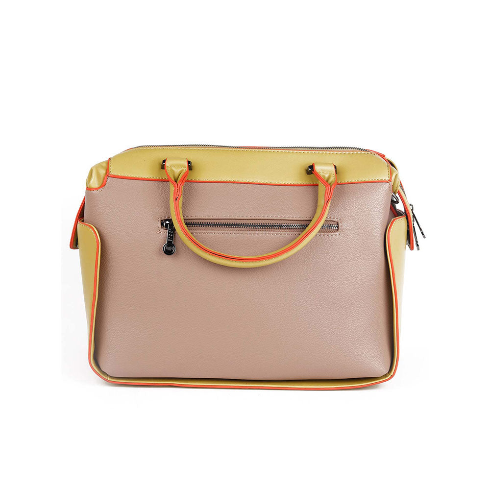 Odette The Very Smart Yellow Colored Handbag