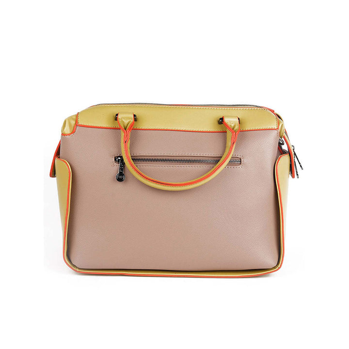 Odette The Very Smart Yellow Colored Handbag