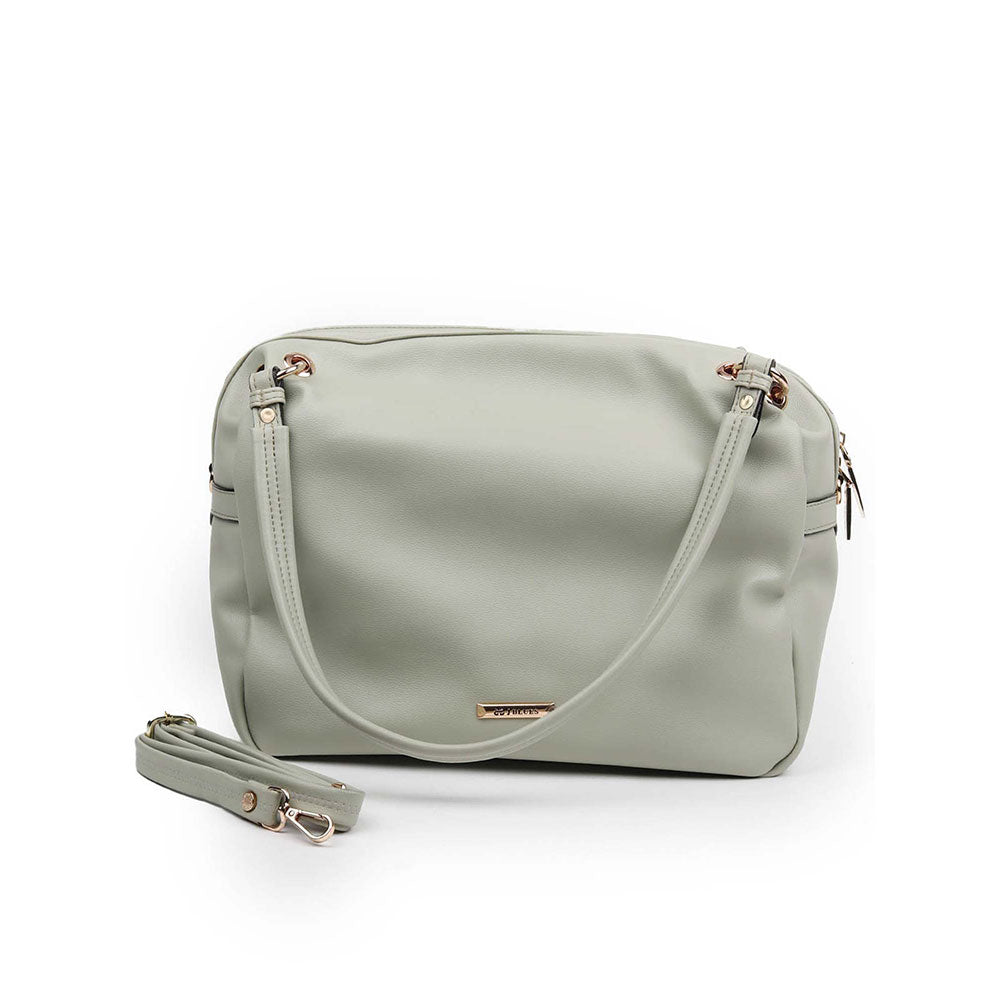 Odette Impressive Green Handbag