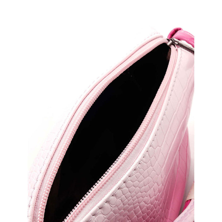 Odette Impressive Ombre Pink Patterned Handbag