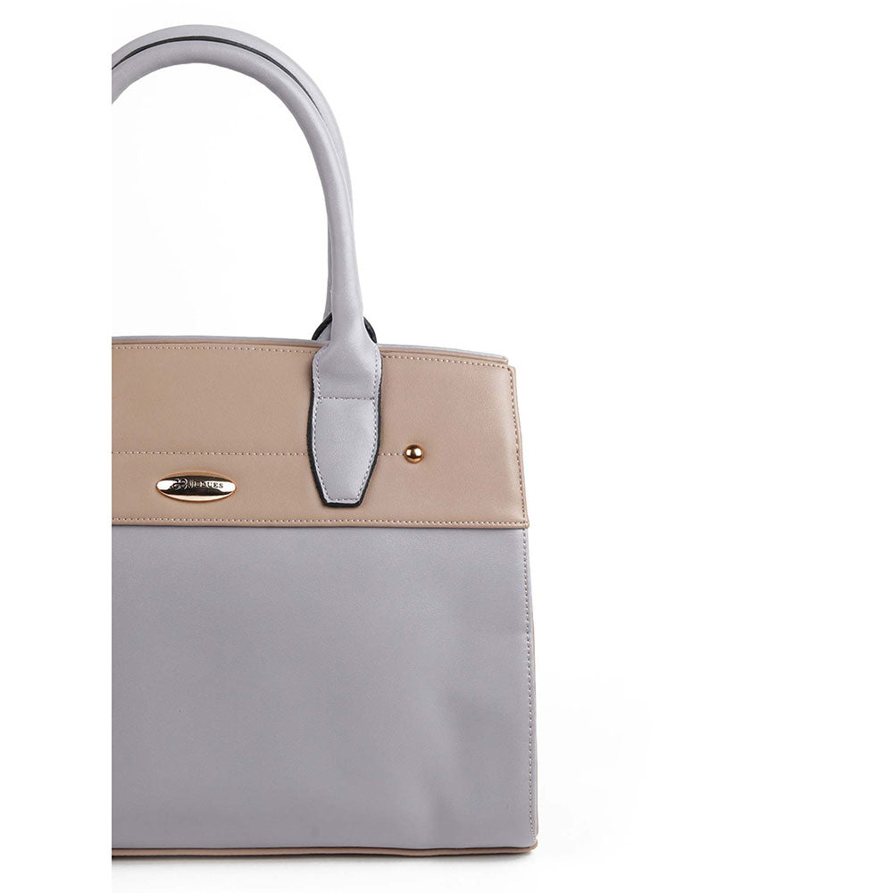 Odette Smart Dual Color Handbag for Women