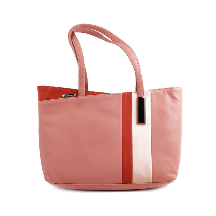 Odette Peach Formal Handbag for Women