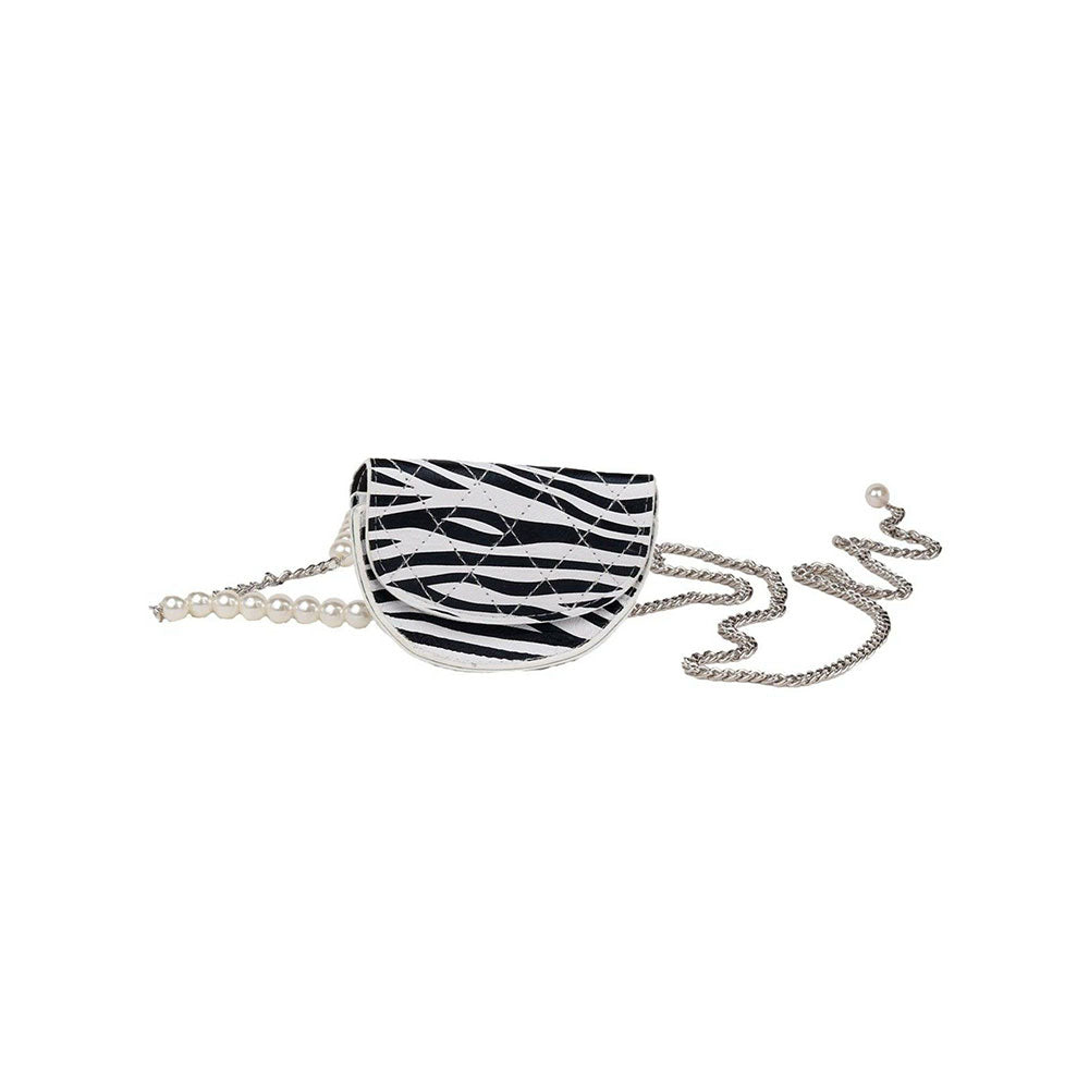 Odette Zebra Printed Belt Bag