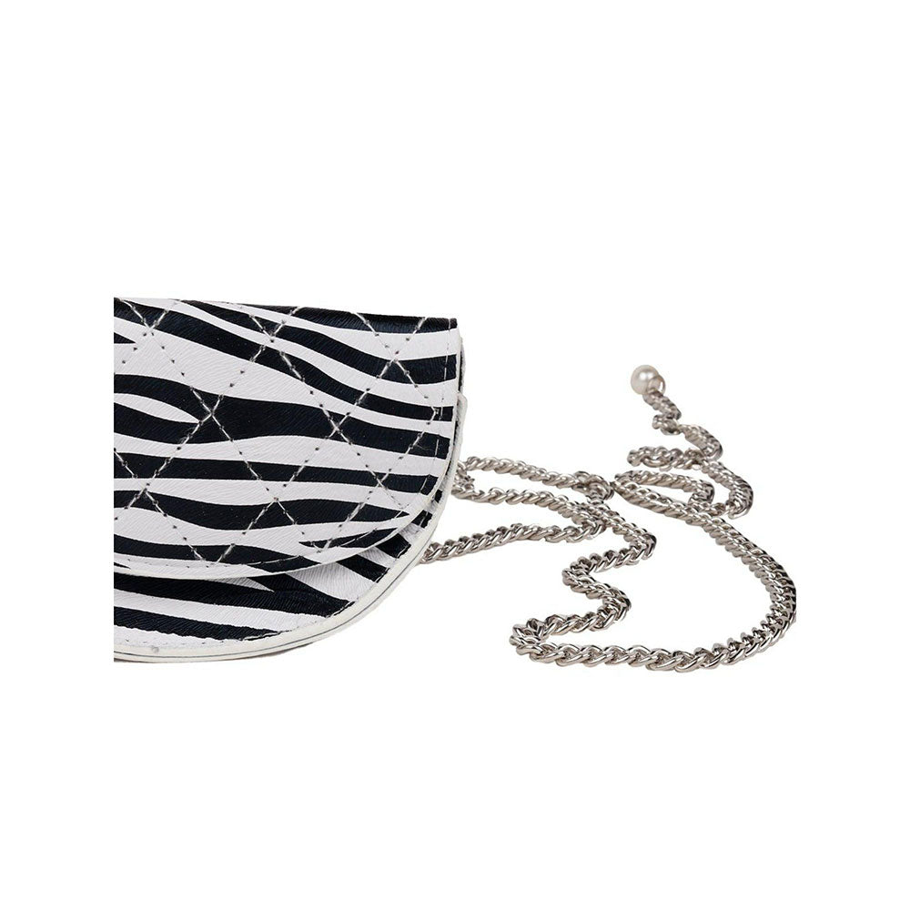 Odette Zebra Printed Belt Bag