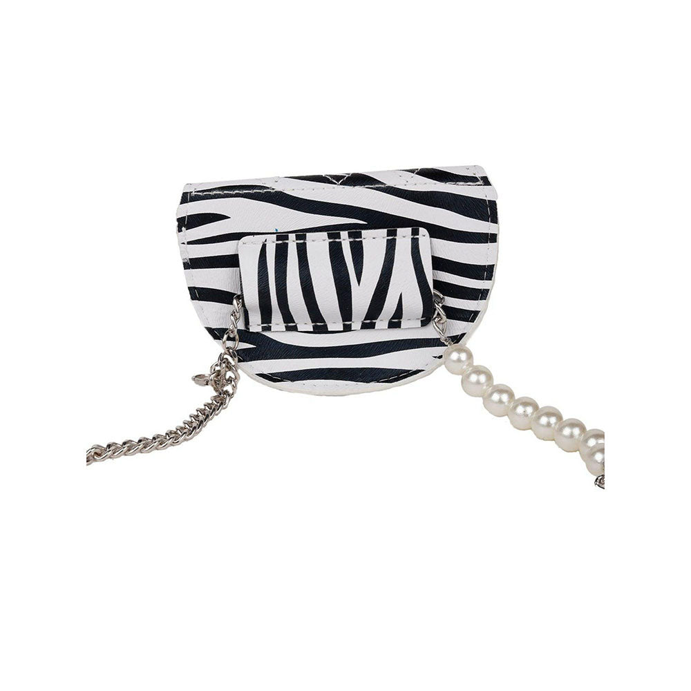 Odette Zebra Printed Belt Bag